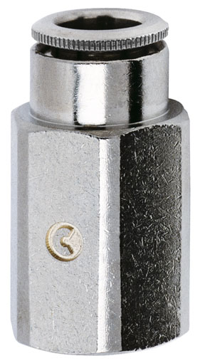 6mm OD x 1/4" BSP FEMALE STUD - 6463 6 1/4